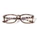 New Color Changing Blue Light Radiation Protection Flat Glasses Rivet Square Frame Flat Glasses Big Face Slim Men And Women_viptrois.com