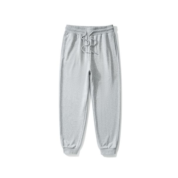 Men's Clothing Terry Sweatpants Men's Solid Color Loose Casual Pants Simple Basic Sports Leggings_viptrois.com