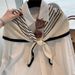 Elegant Striped For Women Korean Version Versatile Shawl Spring And Autumn 90 Silk Outerwear Scarf_viptrois.com