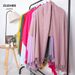 Women's Scarves Autumn And Winter Rabbit Fur Ball Solid Color Scarf Warm Quill Pure Knitted Shawl Women Scarf_viptrois.com
