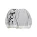 Y2K Streetwear Graphic Knit Sweater - Oversized Colorblock Pullover For Men & Women, Retro 2000s Hip Hop Inspired Casual Jumper With Bold Print_viptrois.com