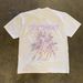 American Street Retro Versatile Fireworks Letter Printing Short-sleeved T-shirt Men's Summer Casual Ins Trendy Brand Pure Cotton T-shirt_viptrois.com