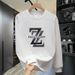 New Spring Autumn Long Sleeved Casual T-Shirt Made Of Pure Cotton, High-Quality Men's Hoodie, Handsome And Artistic_viptrois.com
