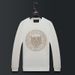 Men's Clothing Sweatshirt Men's New Round Neck Spring And Autumn Hot Diamond Tiger Head Trendy Brand Loose Pullover Long Sleeve Tops_viptrois.com
