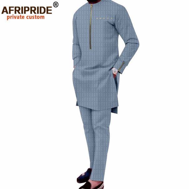 Men's Clothing African Ethnic Men's Casual Suit_viptrois.com