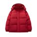Hooded Padded Jacket For Men And Women Loose Thickened Padded Jacket Removable Hat Padded Jacket_viptrois.com