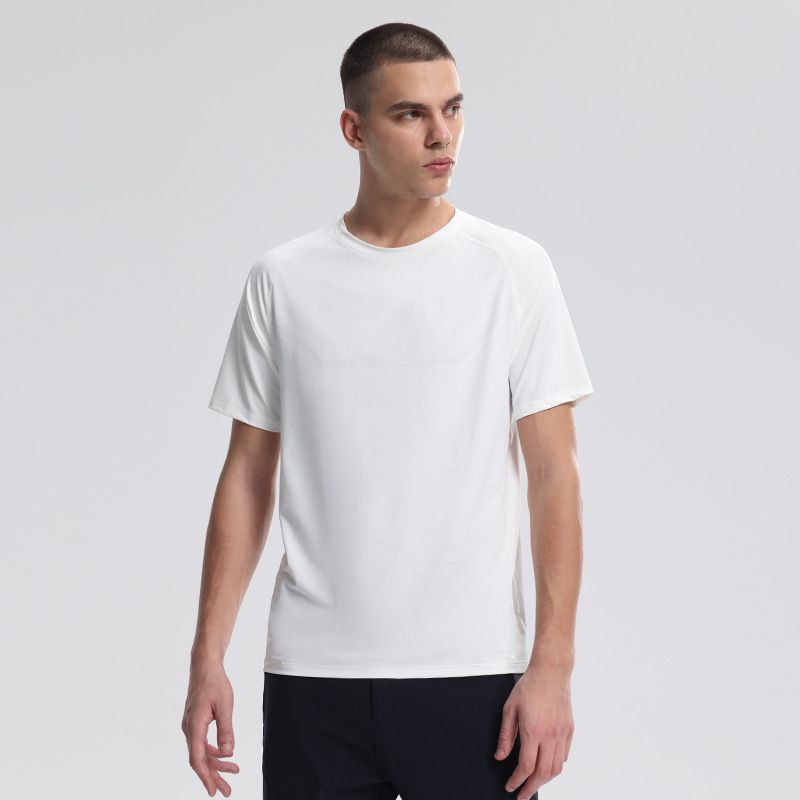 Men's Clothing Men's Outdoor Sports Digital Printing T Shirt Lightweight Breathable Moisture Absorbing Men's Round Neck Quick Drying Short Sleeve_viptrois.com