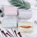 Makeup Tools & Accessories Floral Cosmetic Bag Small Fresh Simple Wash Bag Quilted Padded Handbag Portable Storage Bag_viptrois.com