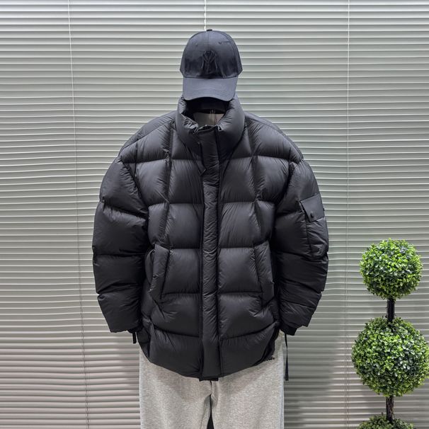 Men's Winter New 90 White Duck Puff Thickened High-Quality Stand Collar Down Jacket Warm Cold-Resistant Lightweight Coat_viptrois.com