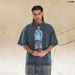 Washed American Casual Everyday Versatile T-Shirt For Men And Women, Loose Fit, Drop Shoulder, Pure Cotton_viptrois.com