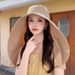Sun Hat Sunscreen Shading Face Shawl Neck Protection Integrated Men And Women Outdoor Mountaineering Fishing UV Protection Bucket Hat_viptrois.com
