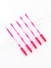 50pcs Gradient color Disposable Mascara Wand Brush Eyelash Tool Eyelash Extension Mascara Brushes Beauty Makeup Tools_viptrois.com