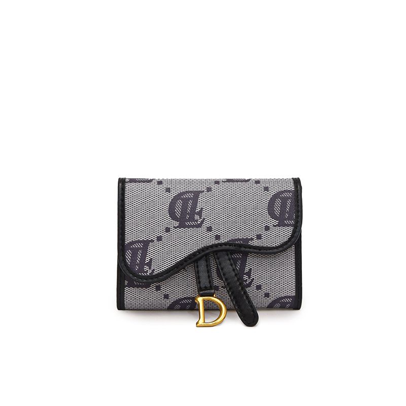 Women’s Bags Long Printed Diamond Trend Niche Letters High End Multi Card Slots Women's Wallet Coin Purse_viptrois.com