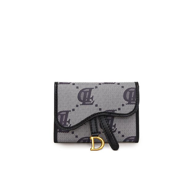 Women’s Bags Long Printed Diamond Trend Niche Letters High End Multi Card Slots Women's Wallet Coin Purse_viptrois.com