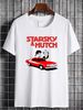 Starsky And Hutch Gift Merch T Shirt Unisex S To 2XL Top For Everyday Wear Soft Designer Clothes Homme Streetwear Casual Versatile Graphic_viptrois.com