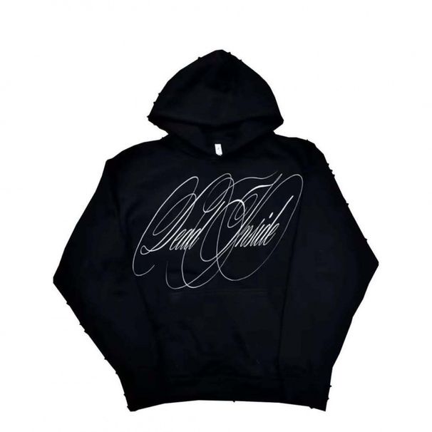Men's Clothing New Hooded Sweatshirt Printed American Trend Punk Top Jacket Sweatshirt Loose Casual Sports Hoodie_viptrois.com