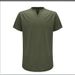 2025 Spring And Summer New V-neck Men's Casual T-shirt Top_viptrois.com