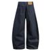 Men's Clothing American Sickle Banana Jeans Silhouette Retro Flared Straight Wide Leg Scimitar Trousers Men's_viptrois.com