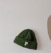 Kids'hats Randy solid color knitted hat letters boys and girls baby woolen hat winter_viptrois.com