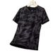 Men's Clothing Summer Thin Camouflage Versatile Ice Sense Quick Drying Large Size Men's Round Neck T Shirt Top Bottoming Shirt_viptrois.com