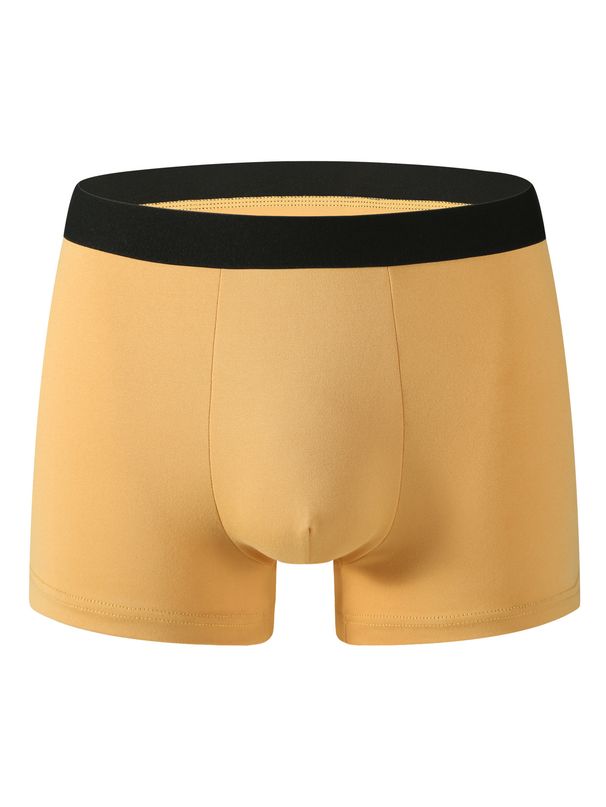 Unbeatable Quality Men's Underwear, Men's Flat Toe Pants, Breathable And Comfortable Four Cornered Shorts Size_viptrois.com