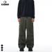 XXBRO Men's Japanese Vintage Workwear Jeans – High Street Utility Pants With Multi-Pockets & Distressed Washed Finish (S-2XL, 100% Cotton)_viptrois.com