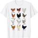 T-shirtdifferent Chickens - Chicken 2026 Breeds Tee Gift Unisex TPilot_viptrois.com