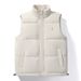 Men's Quilted Vest Jacket – Windproof Padded Sleeveless Coat With Fleece Lining, Lightweight Warm Winter Layering For Casual & Outdoor (Sizes M-5XL)_viptrois.com