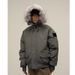 American Retro Fur Collar Pie Overcomes Men's Winter American Trendy Brand Thickened Warm Cotton Clothes Loose Gray Tooling Jacket_viptrois.com