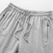 Men's Clothing Outdoor Wear Thin And Loose Sports Shorts Pure Cotton Thin Sweat Absorbent And Breathable Straight Leg Mid Length Pants_viptrois.com