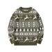 Christmas Sweater For Teens – Festive Holiday Knitwear, Oversized Crewneck Pullover For Fall/Winter"_viptrois.com