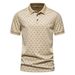 2023 Summer New Style Turn-Down Collar European Size Casual Men's Short-Sleeve Polo Shirt T-Shirt_viptrois.com