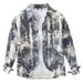 Men's Clothing Fashionable And Versatile Artistic And Casual Loose Tops_viptrois.com