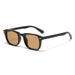 Men's Sunglasses New Square Frame Sunglasses For Vacation Outdoor Leisure PC Sheet Anti Ultraviolet Men And Women Neutral Style_viptrois.com