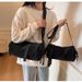 Women's Bucket Bag Fashion Cylinder Bag Women Simple Casual Temperament Single Shoulder Crossbody Bag Design Sense Waterproof Sports Bag_viptrois.com
