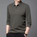 Nordmann Live Streaming Same Style Long Sleeve Polo T-Shirt Men's Spring And Autumn Business Casual Middle-aged Dad's Base Shirt_viptrois.com