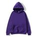 Casual Hooded Sweatshirt, Autumn Loose And Plush Sweatshirt_viptrois.com