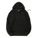 Pure Pure 300g Korean Style Autumn Winter Long Sleeve Hooded Pullover Solid Color Cotton Couple Milk Silk Hoodie Sweatshirt_viptrois.com