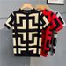 Men's Clothing Men's Slim Fit Large Size Jacquard Round Neck Sweater 2021 Autumn And Winter Knitted Sweater Half Sleeve Youth Pullover Sweater_viptrois.com