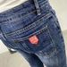 Men's Clothing Autumn And Winter Label Dark Blue Slim Fit Nine Point Jeans For Men With Skinny Feet Slim And Energetic Young Men's Long Pants_viptrois.com