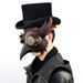 Steampunk medieval Plague Beak Mask Halloween PU Animal mask bar props_viptrois.com