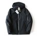 Premium Men's Winter Down Jacket With 800 Fill Power White Goose Down, Hooded Windproof Thermal Coat For Extreme Cold Weather, Black/Oatmeal/Navy_viptrois.com