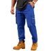 Men's High Street Hip Hop Slim Fit Cargo Pants Spring Autumn American Style Loose Casual Multi Pocket Long Trousers European Size_viptrois.com
