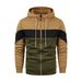 2024 Spring And Autumn Casual Cardigan Hooded Jacket Men's Plus Size Trendy Loose Sweatshirt_viptrois.com