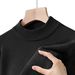 Pure Cross-Border Foreign Trade High-End Men's Sweater Half Turtleneck Long Sleeve Spring Autumn New Casual Versatile Base_viptrois.com