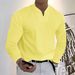 Men's Clothing New Men's V Neck Long Sleeved T Shirt Top Breathable Casual_viptrois.com