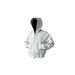 Men's Oversized Hooded Sweatshirt - Thick Space Cotton Boxy Fit Streetwear Pullover With Drop Shoulder Design_viptrois.com