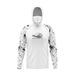 Men's Clothing Milk Silk Breathable Fishing Hatless Long Sleeved Lure Suit_viptrois.com