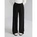 Men's Clothing European And American Style Loose Fitting Casual Pants With Drawstring Elastic Waist, Slimming Sporty Wide Leg Trousers_viptrois.com