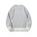 Y2K Streetwear Graphic Knit Sweater - Oversized Colorblock Pullover For Men & Women, Retro 2000s Hip Hop Inspired Casual Jumper With Bold Print_viptrois.com